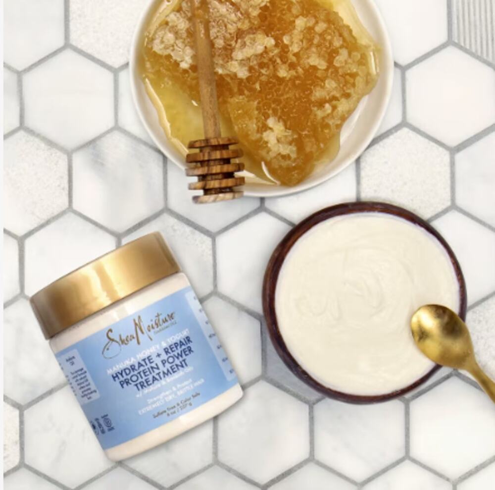 Shea Moisture Manuka Honey & Yogurt Hydrate + Repair Protein-Strong Treatment